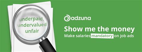 Make salaries mandatory on job ads - Sign the petition! - Adzuna.co.uk