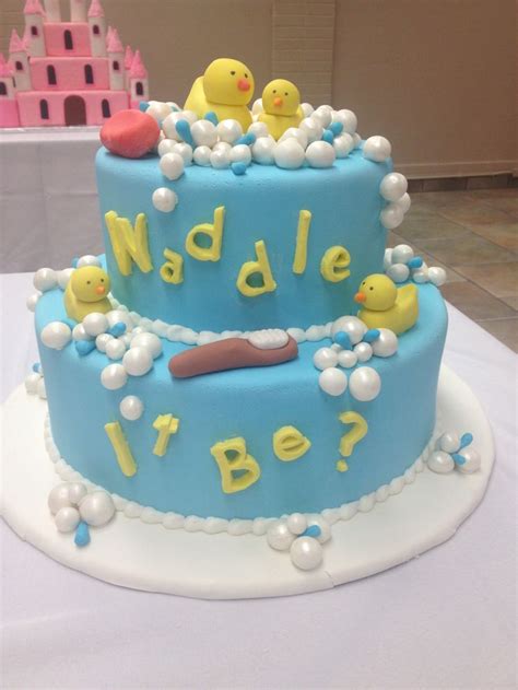 Gender Reveal Cake