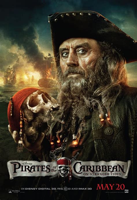 Disney Noticias Mexico Barbanegra En Nuevo Poster De Piratas Del Caribe