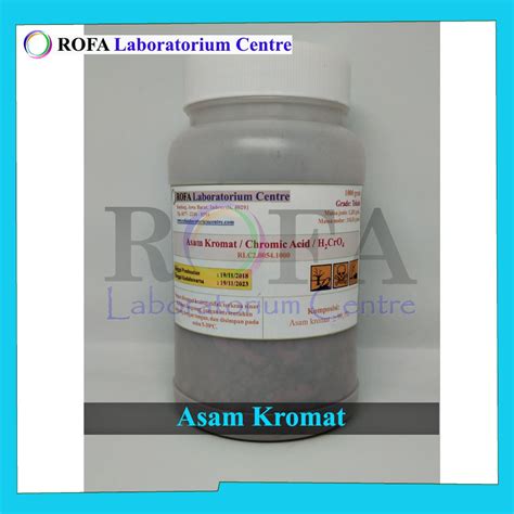 Jual Asam Kromat Chromic Acid H2cro4 500 Gram Indonesiashopee