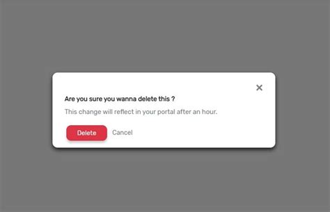 Bootstrap 4 Confirm Deletion Modal With Buttons On Left In 2023 Modal