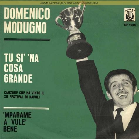 Domenico Modugno Mparame a vulè bene Lyrics Genius Lyrics