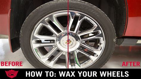 How To Wax Your Wheels Youtube