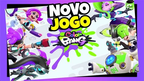 Saiu Novo Jogo Parecido Splatoon Para Android Colorbang Youtube