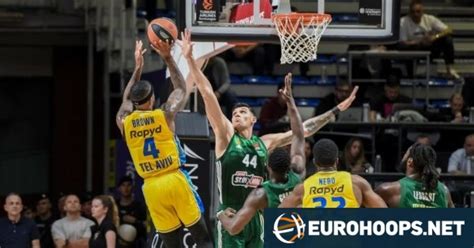 Lorenzo Brown Edges Nail Biter To Maccabi For 2 1 Lead Over PAO Eurohoops