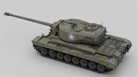 3D T29 Heavy Tank model - TurboSquid 1746996