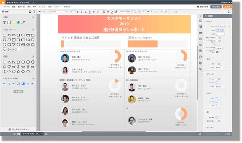 無料ロードマップ作成ツール Lucidchart