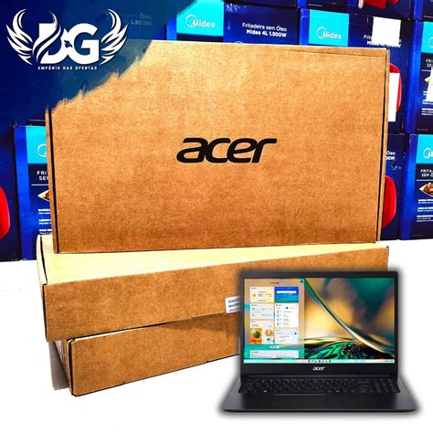 Notebook Acer Aspire Celeron N Gb Mem Ria Gb Ssd Tela