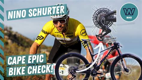 Nino Schurter Bike Check New Sram Axs Cape Epic Youtube