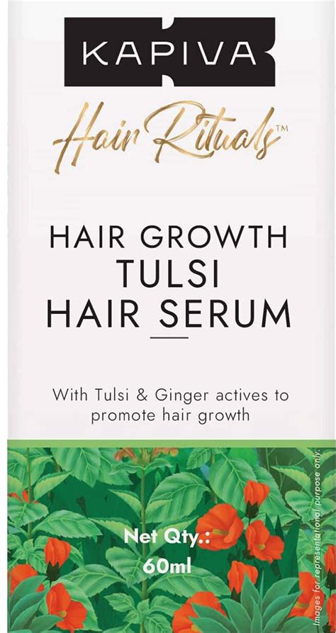 Buy Kapiva Hair Rituals Tulsi Hair Growth Serum Ml Online Get Upto