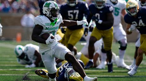 Marshall Upsets Notre Dame At Home 26 21