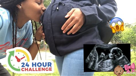 Pregnant For 24 Hours Challenge Youtube