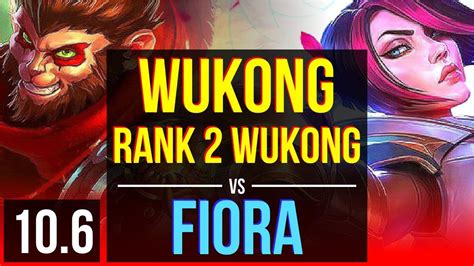 Wukong Vs Fiora Top Rank 2 Wukong 1 3m Mastery Points 700 Games