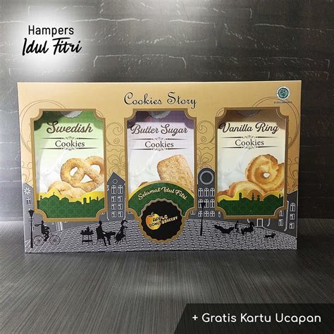 Jual Cookies Story Isi Parcel Lebaran Hampers Idul Fitri