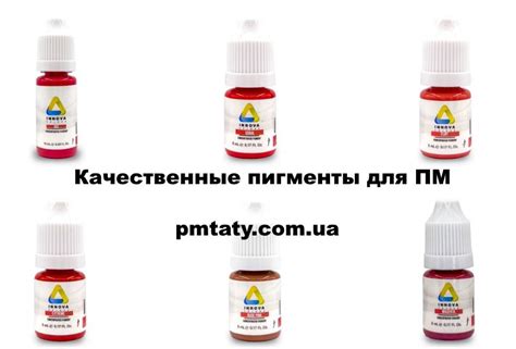 Пигменты для перманентного макияжа купить в Киеве цена производителя