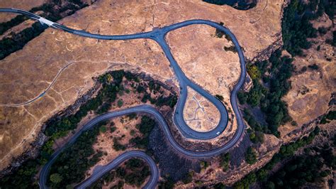 Aerial Photography Of Road · Free Stock Photo