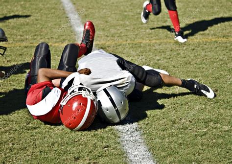 Youth Football Tackle — Stock Photo © noonie #10644372