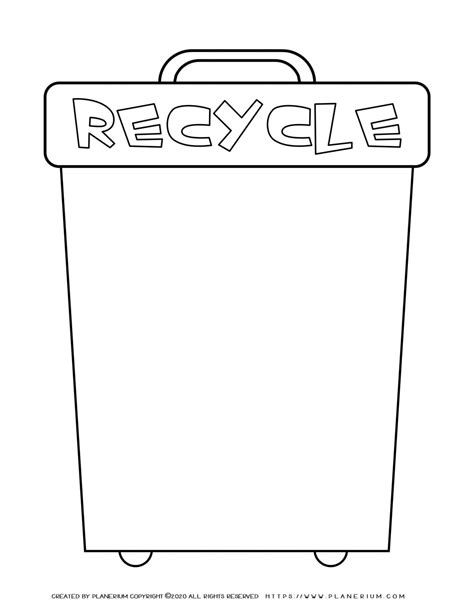 Recycle Bin Template