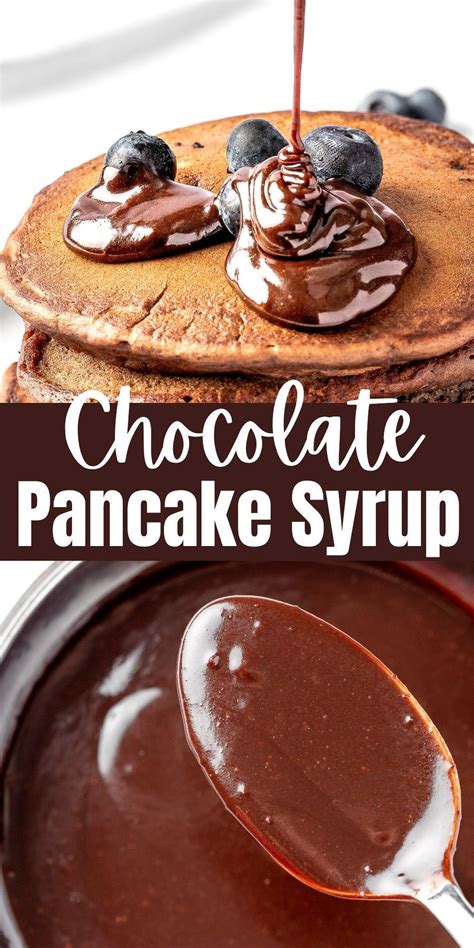 Chocolate Pancake Syrup The Littlest Crumb Recipe In 2024