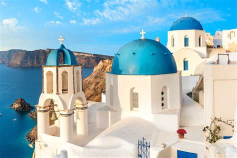 Three Blue Domes Santorini Mysantoriniguide