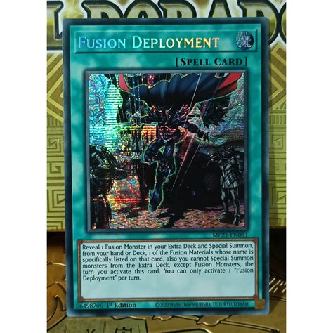 Fusion Deployment Mp21 En081 Prismatic Secret Rare Thẻ Bài Yugioh Shopee Việt Nam