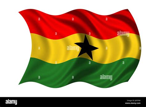 flag national colors ghana illustration flag blow wm national colors ...