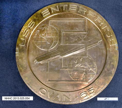 Uss Enterprise Cvn 65 Medallion Medallion Uss Enterpris Flickr