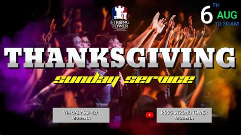 RCCG Thanksgiving Sunday Service 6 08 2023 YouTube