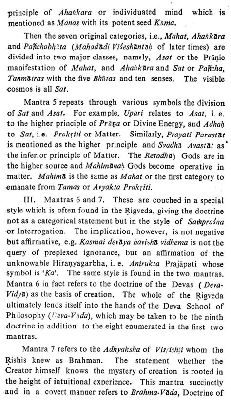 Hymn Of Creation Nasadiya Sukta Rigveda X129 An Old And Rare Book