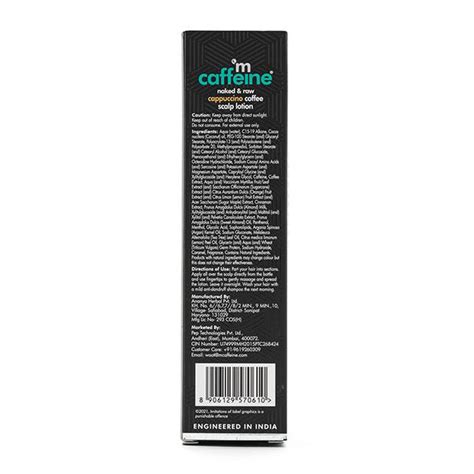 Mcaffeine Naked Raw Cappuccino Coffee Scalp Lotion Ml JioMart