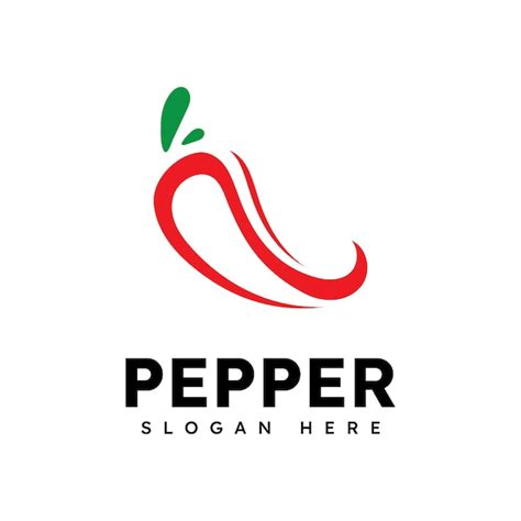 Premium Vector Spicy Chili Logo Vector Red Pepper Logo Icon Template