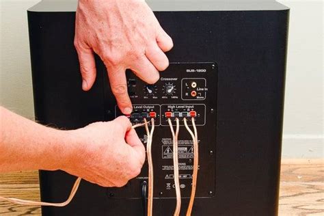 Connecting Speaker Output To Amplifier Input