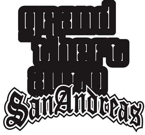 Grand Theft Auto San Andreas logo - download.