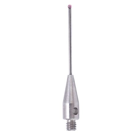 CMM Touch Probe Stylus M2 Thread 0 7mm Red Ball Diameter 20mm Long High