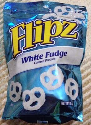 FOODSTUFF FINDS Flipz White Fudge Covered Pretzels Asda By Cinabar