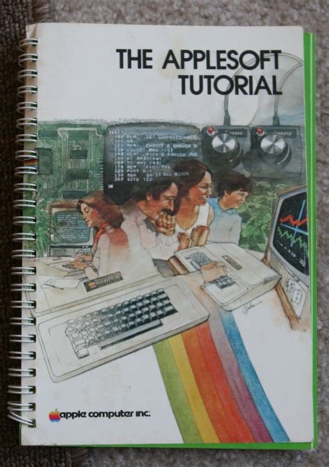 Apple Applesoft Tutorial 1981 Book A2l0018 Nostalgie