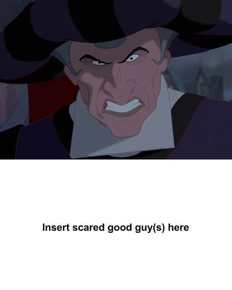 Frollo Scares Which Hero Blank Meme By Wandersong On Deviantart