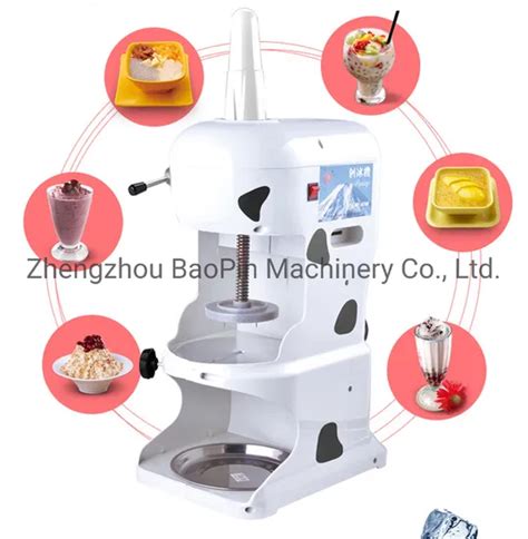 Basic Customization Commercial Continuous Snow Ice Machine Shaved Ice