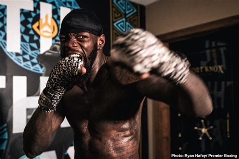 Deontay Wilder Training Camp Quotes & Photos - Wilder / Ortiz 2 ...