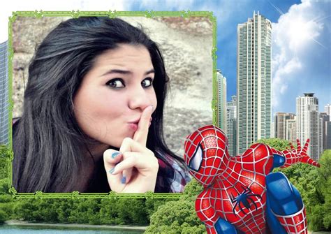 Montagem De Fotos Filmes Homem Aranha Na Cidade