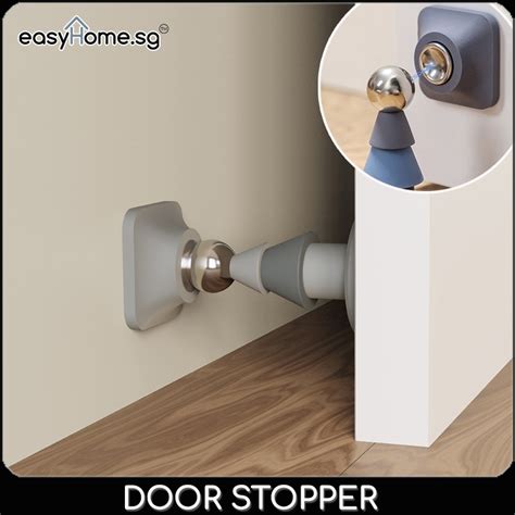 Easyhome.sg Door Stopper Silicone Magnet Suction Magnetic Door Holder ...
