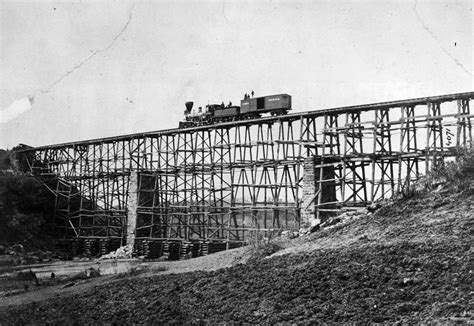 Potomac Creek Bridge by Mathew Brady