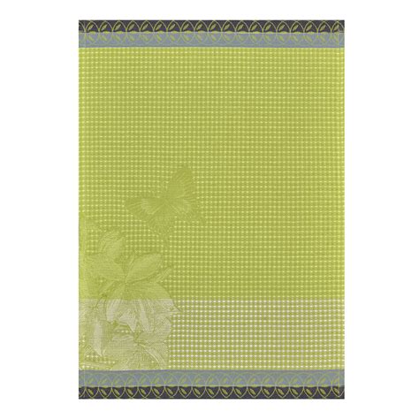 Le Jacquard Francais And Jardin Des Papillons Cotton Hand Towels By Le