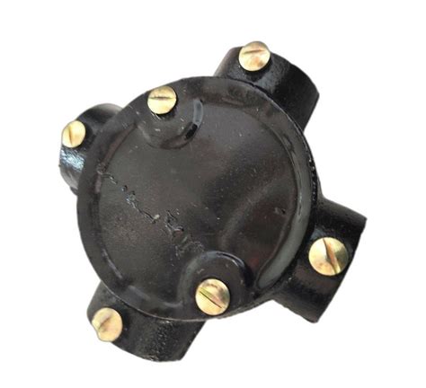 Round Cast Iron Junction Box 3 Way At 205 Dozen In Aligarh ID