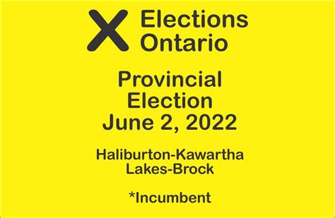 Haliburton Kawartha Lakes Brock Election Candidates 2022