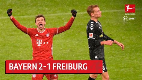 Bayern Munich Vs Freiburg Bundesliga Highlights Youtube