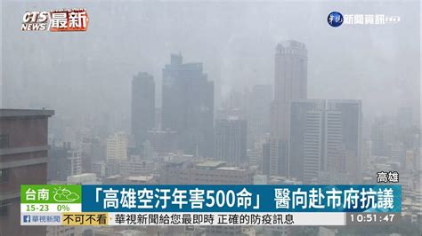 「高雄空汙年害500命」 醫向赴市府抗議｜華視新聞 20210201 Youtube