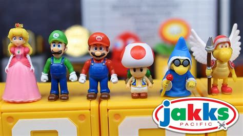 Jakks Pacific The Super Mario Bros Movie Mini Figures Review YouTube