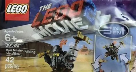 Lego The Lego Movie Mini Master Building Metalbeard In