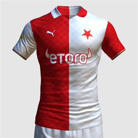 Slavia Praha Home Fifa Kit Creator Showcase